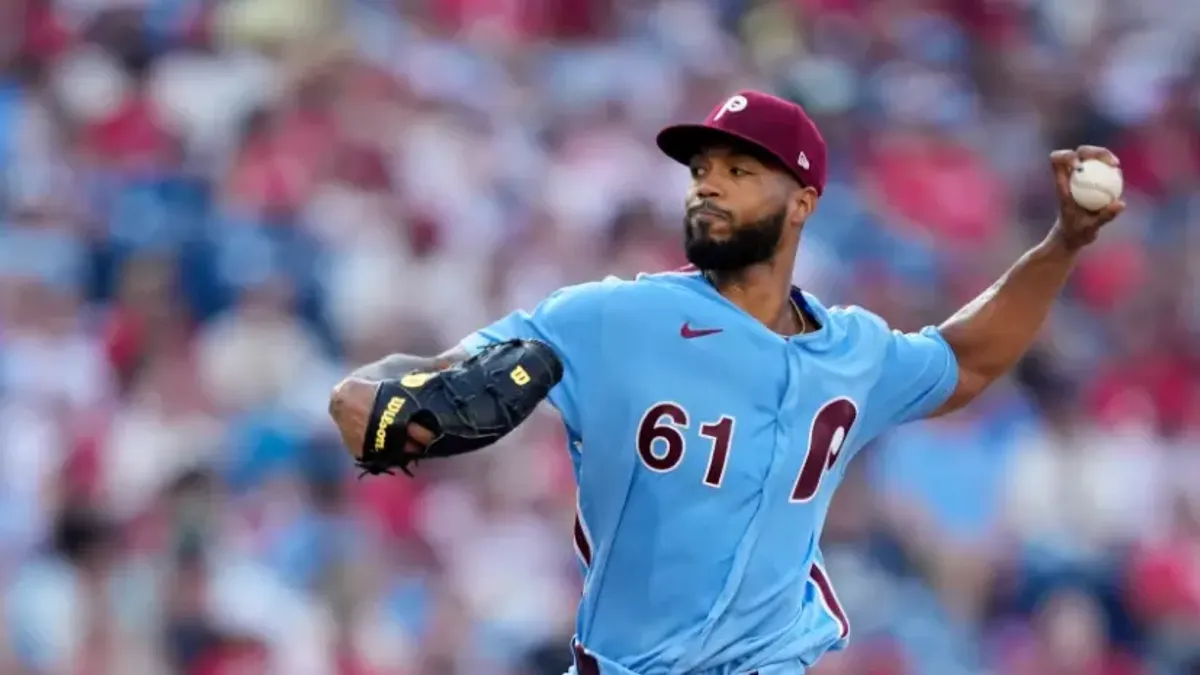 Cristopher Sánchez, the first pitcher with 15 wins in MLB 2026