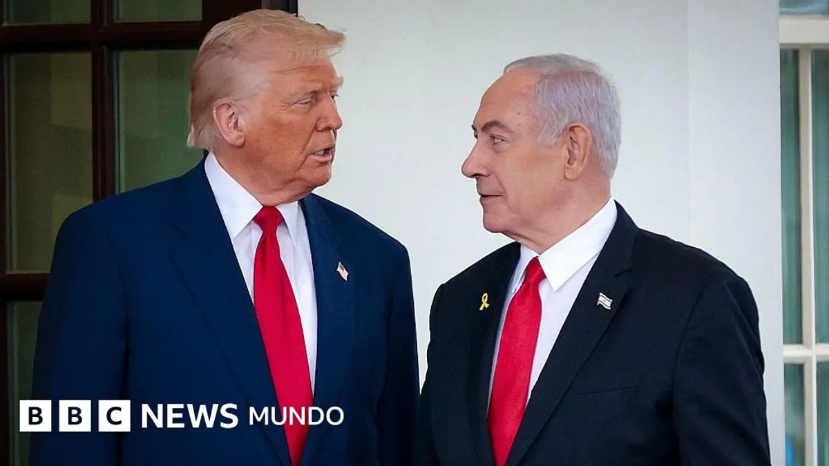 Netanyahu rechaza el plan de 15 puntos de Trump para Gaza