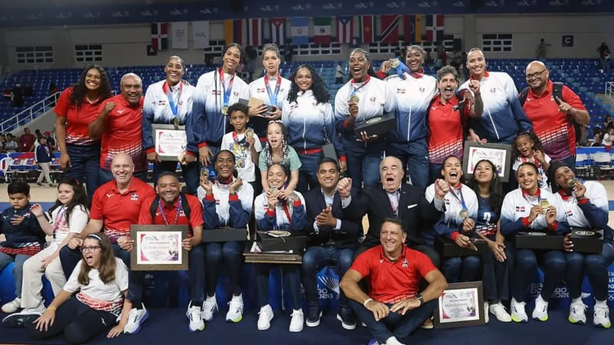 Reinas del Caribe recibirán RD$5.7 millones por el oro en Santo Domingo 2026